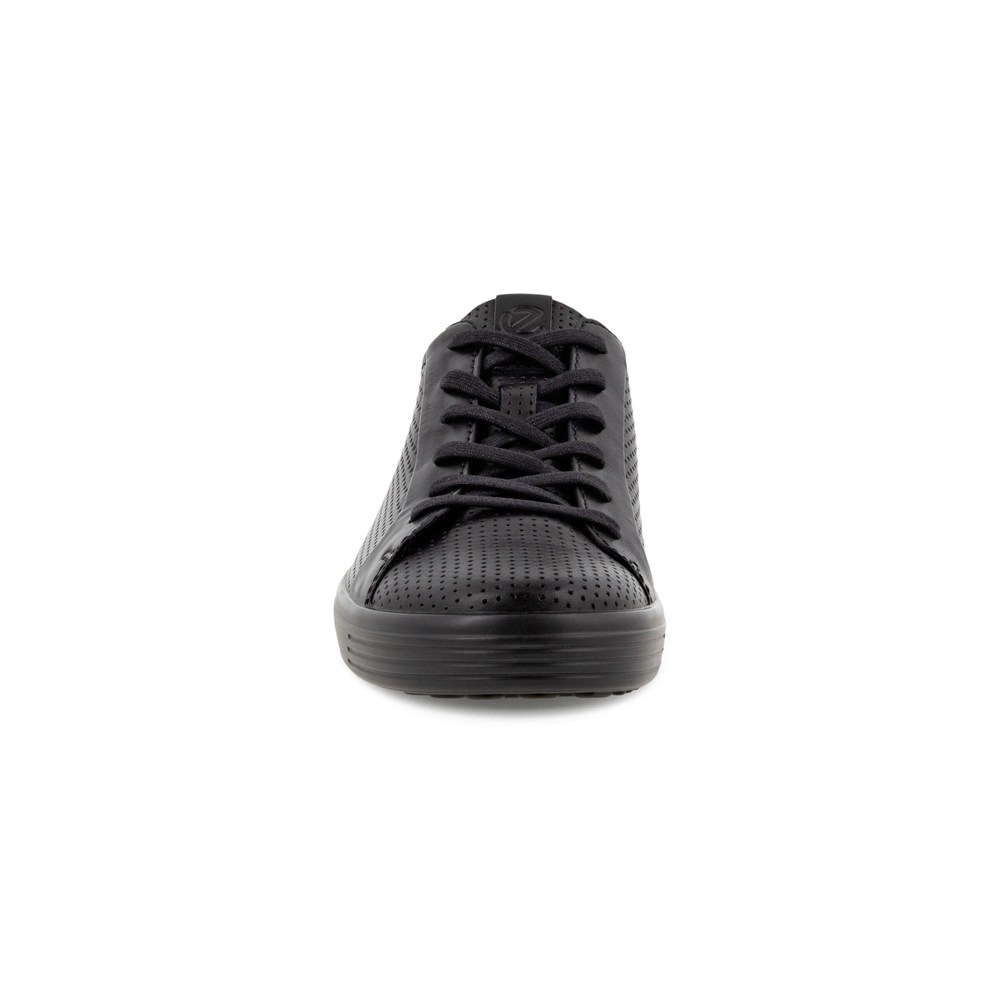 Tenis Hombre - ECCO Soft 7 Laced - Negros - HIX135720